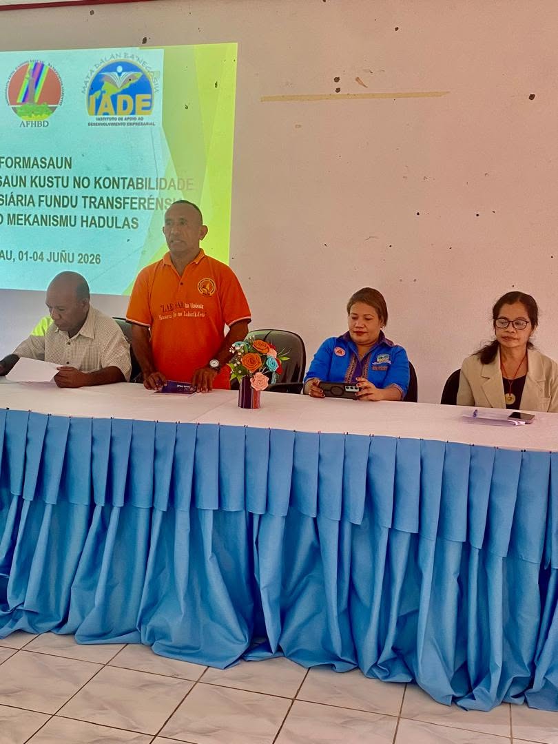 SEI HAMUTUK HO IADE-BAUCAU NO AFHBD REALIZA FORMASAUN BA KONA-BA KALKULASAUN KUSTU NO KONBILIDADE BA GRUPU BENEFISIARIU FUNDUS TRANSFERÉNSIA PÚBLIKA HO MEKANISMU HADULAS HUSI TINAN 2019 TO’O 2024 IHA MUNISIPIU BAUCAU